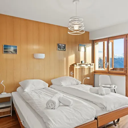 דירה 3rd View In Crans-montana, Stunning Panorama קראנס-מונטנה