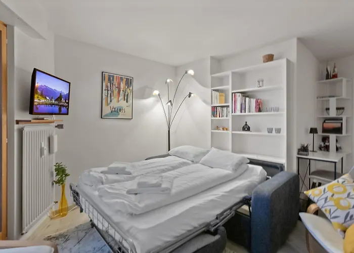 3rd View In Crans-montana, Stunning Panorama 公寓 克莱恩 蒙塔纳