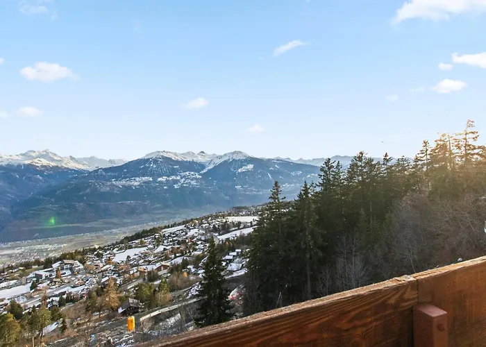 3rd View In Crans-montana, Stunning Panorama Crans-Montana