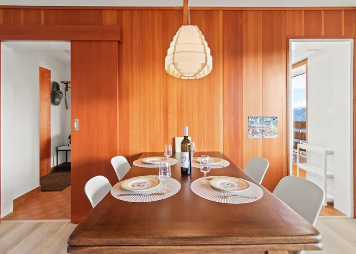 公寓 3rd View In Crans-montana, Stunning Panorama *