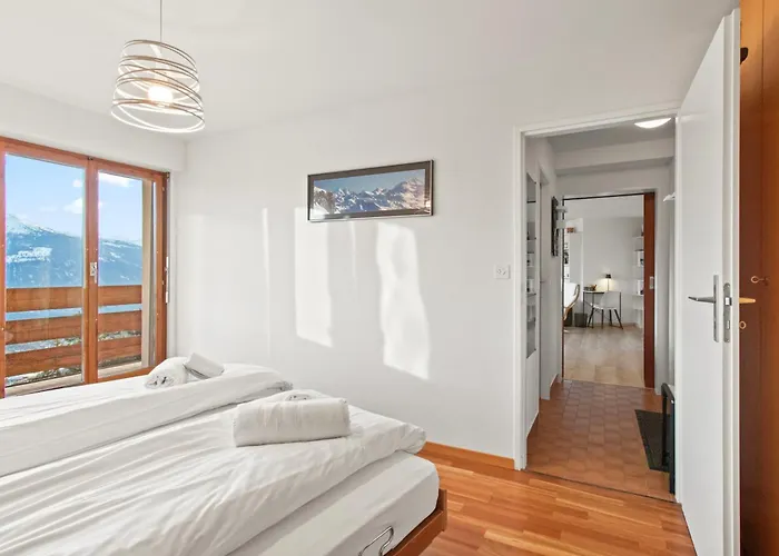 3rd View In Crans-montana, Stunning Panorama 公寓