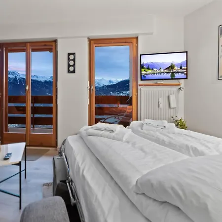 アパート 3rd View In Crans-montana, Stunning Panorama クラン