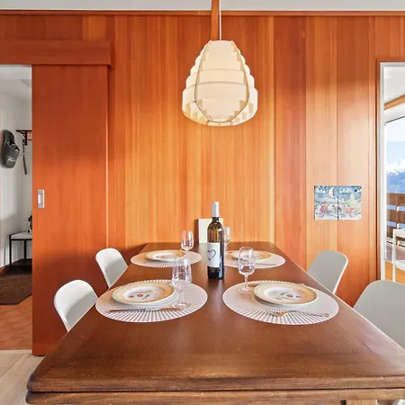 Апартаменты 3rd View In Crans-montana, Stunning Panorama *